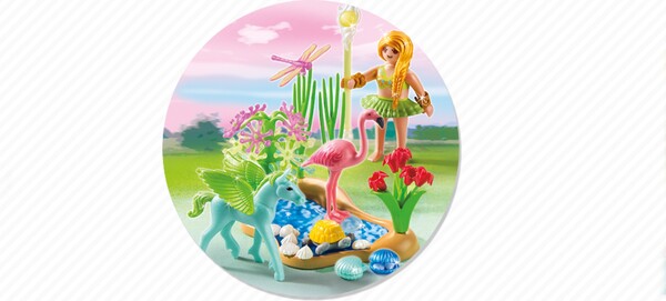Playmobil Playmobil 5351 Fée printemps avec pégase rose en sac (mars 2015) 4008789053510