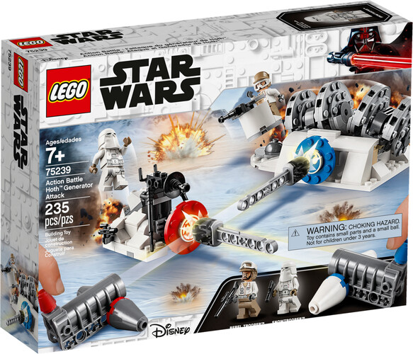 LEGO LEGO 75239 Star Wars Action Battle l'attaque du générateur de Hoth 673419304092
