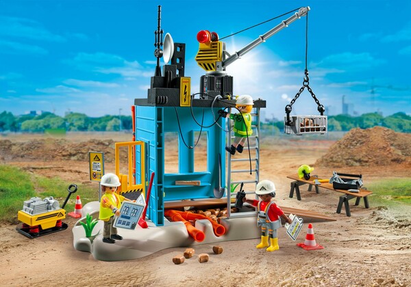 Playmobil Playmobil 71650 Chantier construction 4008789716507