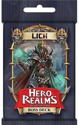 White Wizard Games Hero Realms (en) ext Boss Deck Lich 852613005367