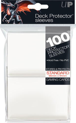 Ultra PRO Protecteurs de cartes Standard PRO blanc 100ct 074427826901