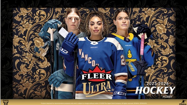 Upper Deck Upper Deck FLEER Ultra PWHL hockey 25/26 Hobby Booster Box 053334133050