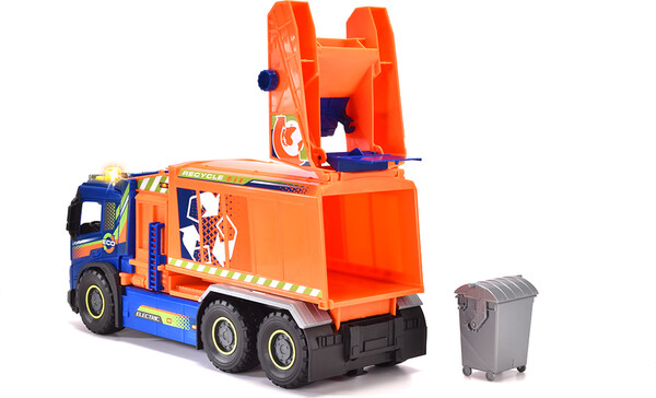 Dickie Toys dickie - camion à ordures géant son et lumière 55 cm 4006333089169