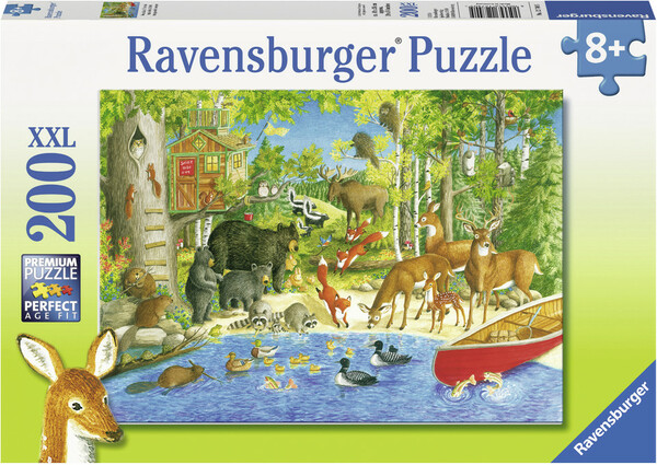 Ravensburger Casse-tête 200 XXL Amis de la Forêt 4005556127405