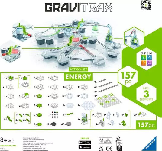 Gravitrax GraviTrax Action - Ensemble Energy (parcours de billes) 4005556274826