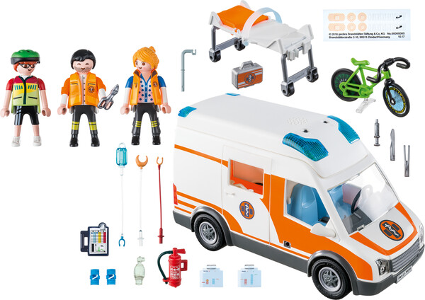 Playmobil Playmobil 70049 Ambulance et secouristes 4008789700490