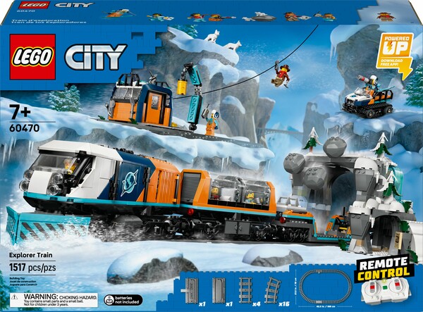 LEGO LEGO 60470 Le train express des explorateurs en Arctique 673419407076