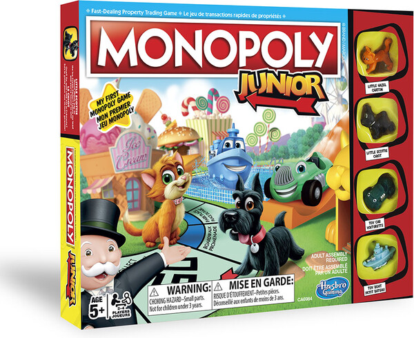 Hasbro Monopoly junior (fr/en) 630509773640
