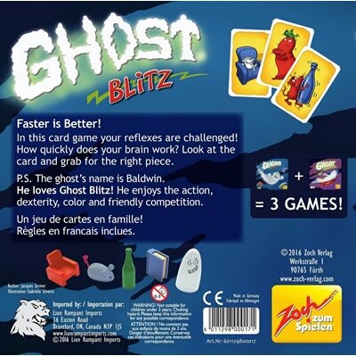 Zoch Ghost Blitz 1 (fr/en) (Bazar bizarre) 6011298000171