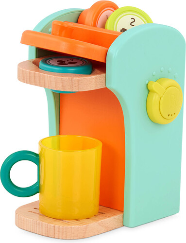 B. Brand B.Toys - set de machine à café en bois "café au play" 062243446427