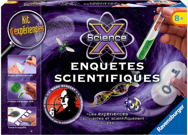 Ravensburger Science X enquêtes scientifiques (fr) 4005556188703