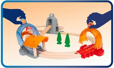 Brio Train Brio Train en bois Smart Tech Sound - Circuit voyageur 33972 7312350339727