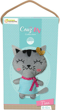 Avenue Mandarine LITTLE CouzIN ''TINA LE CHAT'' 3065500526549