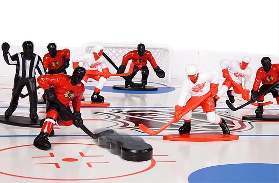 Kaskey Kids Hockey figurines LNH Blackhawks de Chicago vs Red Wings de Détroit et patinoire (NHL) 054682050082