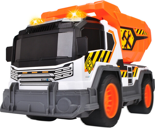 Dickie Toys City Heroes - Camion-benne Son et lumière 30 cm 4006333088650