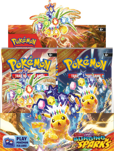Pokémon Pokemon Scarlet & Violet Surging Sparks - Booster Box 820650423123