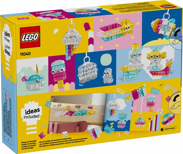 LEGO LEGO 11040 La boîte de briques transparentes magiques 673419407090