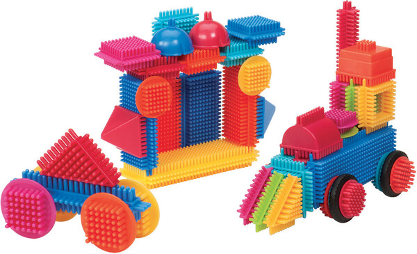 Battat Bristle Blocks - Seau de base 50 pièces 062243254268