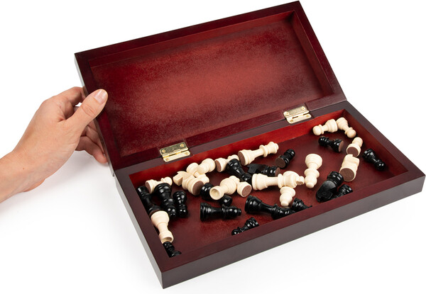 Cardinal jeu d'échecs en bois pliable 10681147035833