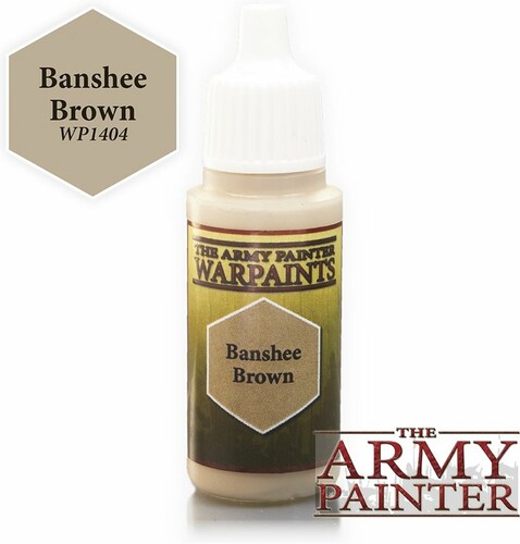 The Army Painter Warpaints water Banshee Brown, 18ml/0.6 Oz 5713799140400