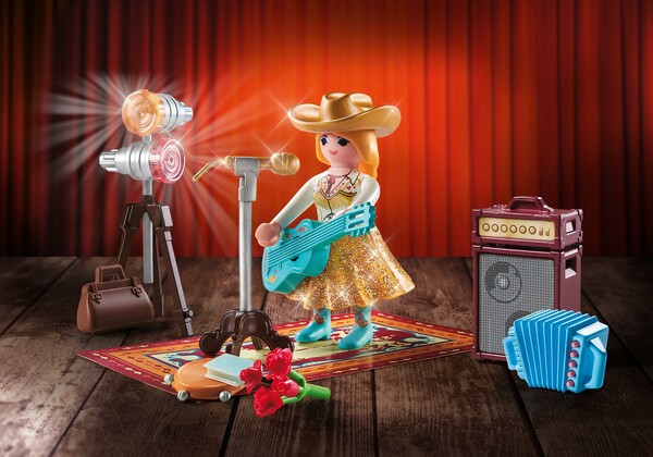 Playmobil Playmobil 71184 Set cadeau Chanteuse de country 4008789711847
