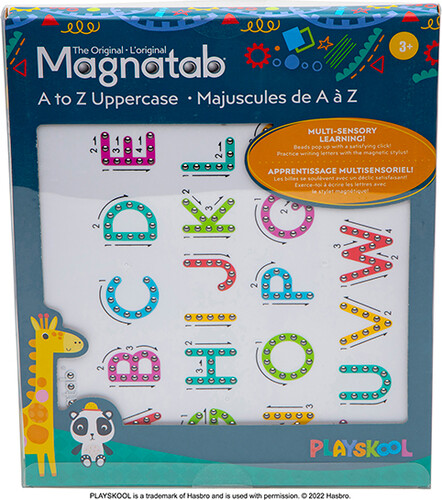 Play Monster (Patch) Magnatab - Tableau magnétique - Majuscules de A à Z 093514252072