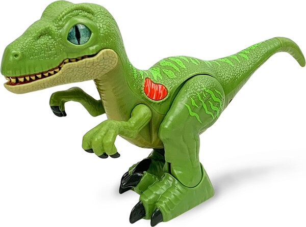 Happy Kid lost age - dinosaure motorisé vélociraptor 26 cm 672552416174