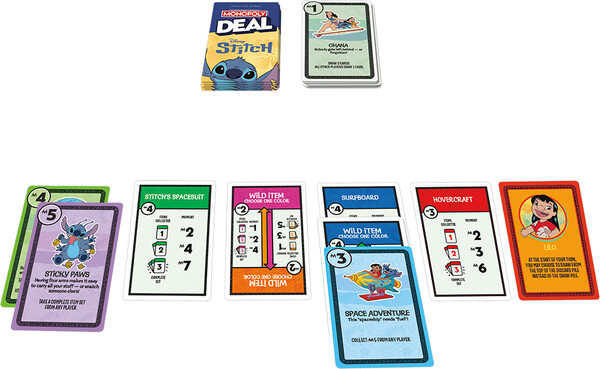 Hasbro Monopoly Deal (en) stitch 195166307640