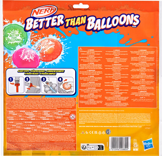 Nerf Pistolet à eau - Nerf Super Soaker Mieux que des ballons 228 5010996208804