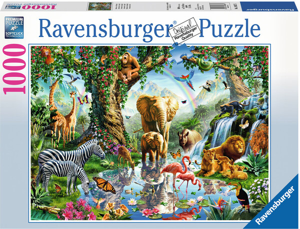 Ravensburger Casse-tête 1000 Adventures dans la jungle 4005556198375