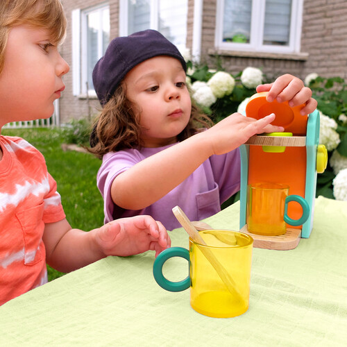 B. Brand B.Toys - set de machine à café en bois "café au play" 062243446427