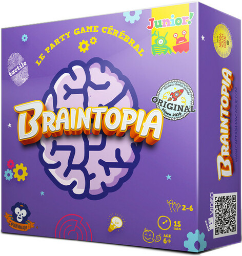 Captain Macaque Braintopia / Cortex junior (fr/en) 3770004936298