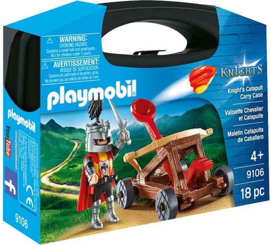 Playmobil Playmobil 9106 Mallette transportable Chevalier et catapulte 4008789091062