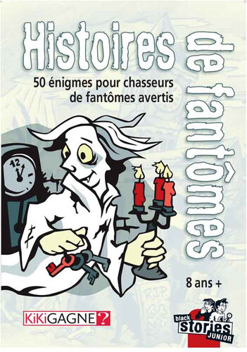 Kikigagne? Black Stories Junior (fr) Histoires de Fantômes, 50 énigmes 626570626800