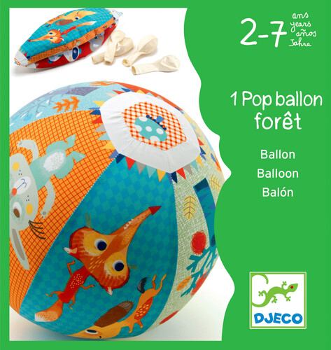 Ballon gonflable - DJECO - bleu, Jouet