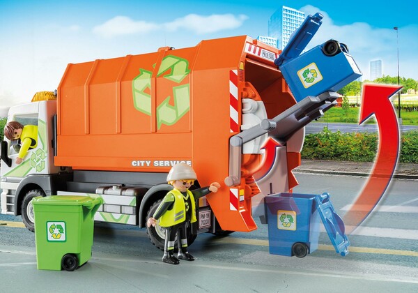 Playmobil Playmobil 70200 Camion de recyclage des ordures 4008789702005