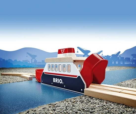 Brio Train Brio Train en bois Navire de transfert son et lumières 33569 7312350335699
