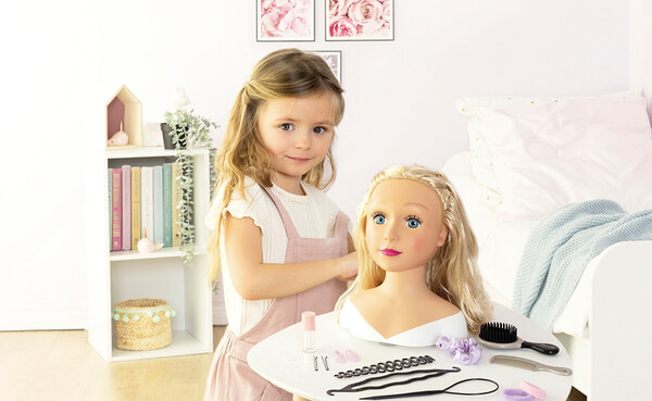 Smoby Tête à coiffer et accessoires 3032163203179