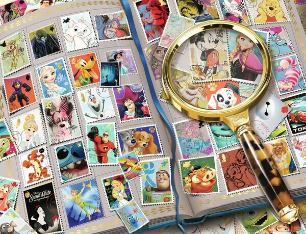 Ravensburger Casse-tête 2000 Disney Mes Timbres Préférés Personnages De Disney 4005556167067