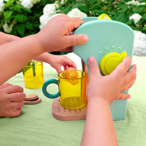 B. Brand B.Toys - set de machine à café en bois "café au play" 062243446427
