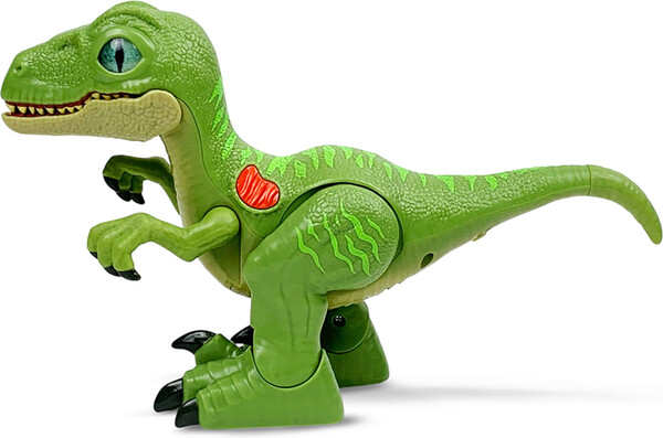 Happy Kid lost age - dinosaure motorisé vélociraptor 26 cm 672552416174