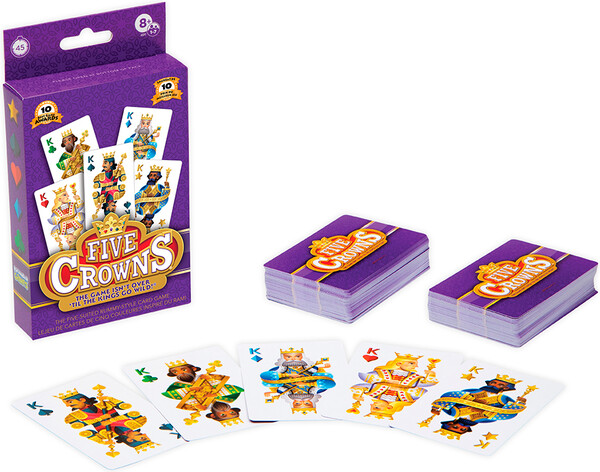 SET Enterprises Jeu de cartes Five Crowns (fr/en) 093514040112