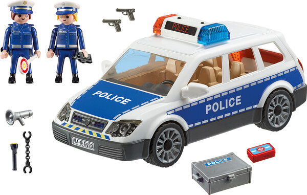 Playmobil Playmobil 6920 Voiture de policiers avec gyrophare et sirene (juillet 2021) 4008789069207