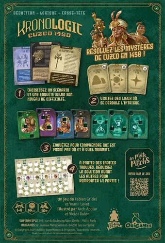 Super Meeple Kronologic Cuzco 1450 (fr) Base 3760243852138