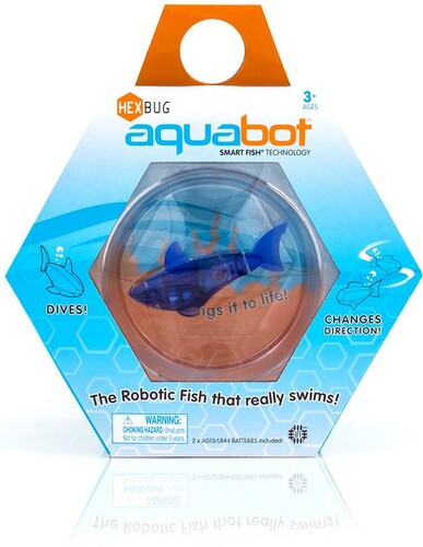 HEXBUG HEXBUG aquabot (poisson) avec bocal couleurs variées 807648029147