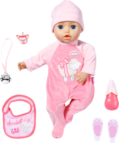 Zapf Creation Baby Annabell - Poupée interactive 43 cm 4001167706299