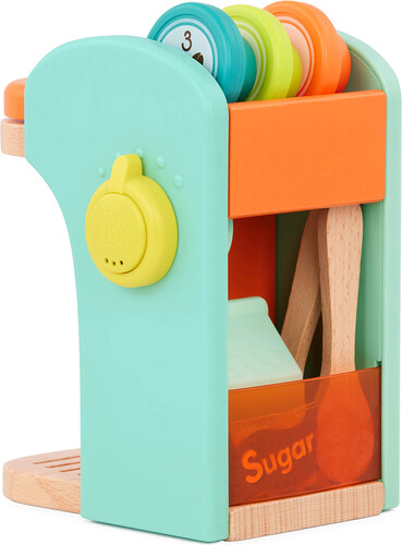 B. Brand B.Toys - set de machine à café en bois "café au play" 062243446427