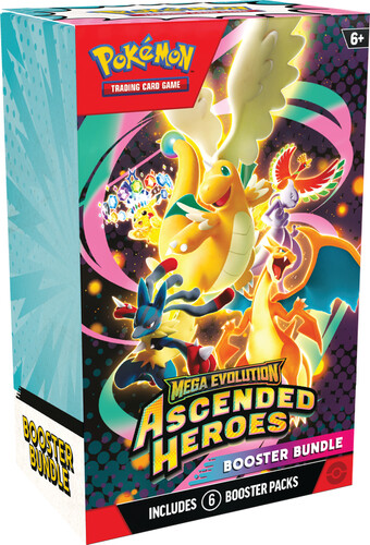 Pokémon Pokemon Mega Evolution 2.5 - ascended heroes - booster bundle (6) 196214141506