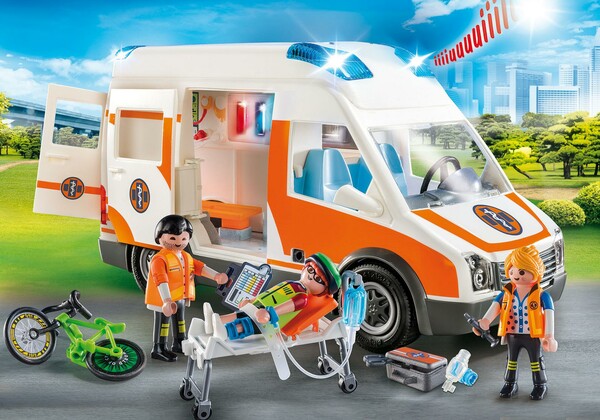 Playmobil Playmobil 70049 Ambulance et secouristes 4008789700490