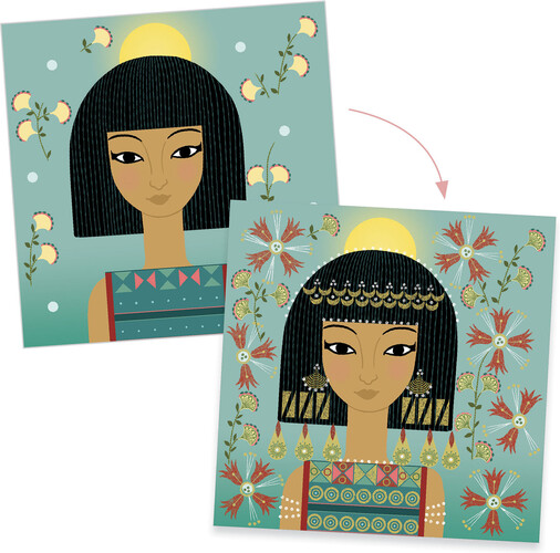 Djeco Tampons Motifs et parures 3070900089679